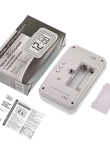 Часы настольные говорящие электронные на батарейках Орбита OT-CLT10