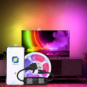 Огонек OG-LDL43 LED контроллер USB 5В (Bluetooth, RGB, 3PIN)