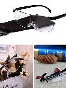 Очки лупа увеличительные прозрачные Орбита OT-INL54