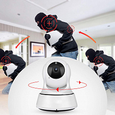 Орбита OT-VNI21 Белая видеокамера IP-WI-FI (1920*1080, 2Mpix, 3,6мм, пластик)