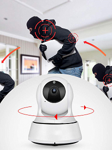 Орбита OT-VNI21 Белая видеокамера IP-WI-FI (1920*1080, 2Mpix, 3,6мм, пластик)