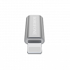 BOROFONE BV5 переходник (гнездо MicroUSB - штекер Lightning)