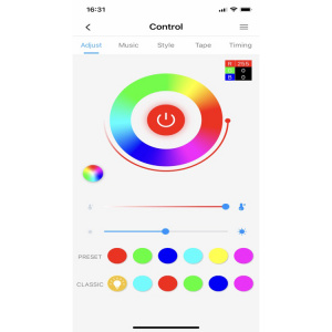 Светодиодная лента с контроллером Wi-Fi 2*10 метров Огонёк OG-LDL50