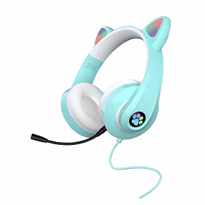 KADUM G39 Голубые наушники для ПК (3.5 мм/USB) МЯТАЯ УПАКОВКА