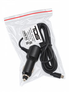 TDS TS-CAU60 Шнур питания в прикуриватель (3.5м, 12-24В, microUSB+Type-C PD20W)