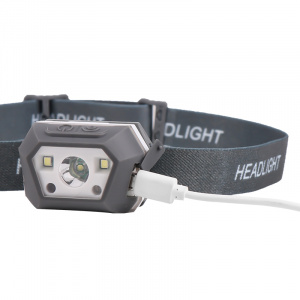 Патриот PT-FLG39 фонарь налобный (3L, аккум, дат.движ)