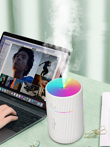 Огонек OG-HOM05 Белый увлажнитель воздуха (220мл,USB)