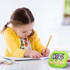 Таймер кухонный электронный Орбита OT-HOM22 Зеленый