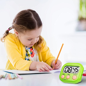 Таймер кухонный электронный Орбита OT-HOM22 Зеленый