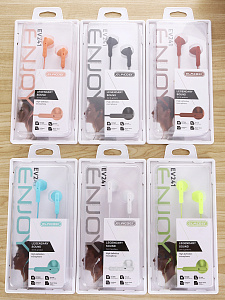 ELMCOEI EV-241 Белые наушники-гарнитура (3.5мм)