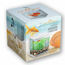 Аквариум для рыбок с подсветкой и фильтром Огонек OG-HOG15