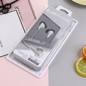 ELMCOEI EV-233 Белые наушники-гарнитура (3.5мм)