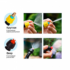 Опрыскиватель садовый аккумуляторный без емкости Огонек OG-HOG18