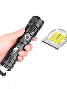 Патриот PT-FLR19 фонарь ручной (1L, 26650.,ZOOM)