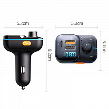 FM-модулятор трансмиттер автомобильный с Bluetooth TDS TS-CAF19