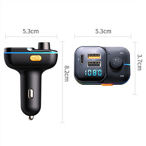 FM-модулятор трансмиттер автомобильный с Bluetooth TDS TS-CAF19