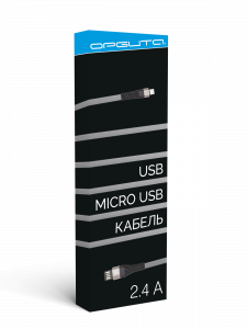 Орбита OT-SMM58 Синий кабель USB 2.4A (microUSB) 1м