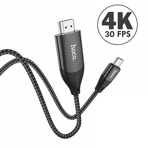HOCO UA16 кабель HDMI - TYPE-C (штекер-штекер) 2м