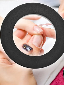 Лампа настольная с лупой и подсветкой для работы 10х Орбита OT-INL89 Черная