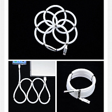 Орбита OT-SMM53 Белый кабель USB 2.4A (microUSB) 1м