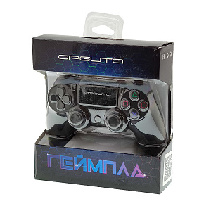 Геймпад беспроводной Bluetooth джойстик для PS4, ПК, Android Орбита OT-PCG12 Черный