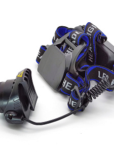 Патриот PT-FLG04 фонарь налобный (1L, 2*18650, Т6,ZOOM)