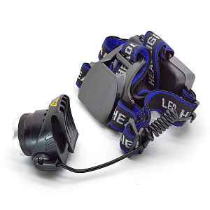 Патриот PT-FLG04 фонарь налобный (1L, 2*18650, Т6,ZOOM)