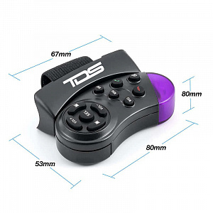 TDS TS-CAM15 автомагнитола+пульт на руль (радио,USB,bluetooth)