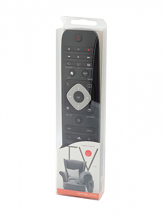 Пульт универсальный для телевизоров PHILIPS Орбита OT-DVC24