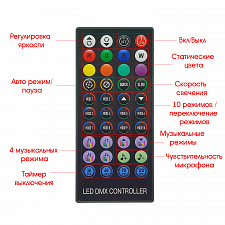 Светодиодная Bluetooth лента Фейерверк с пультом Огонёк OG-LDL39 30см