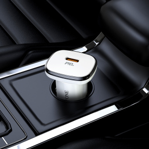 BOROFONE BZ12B ЗУ авто USB + кабель iOS Lightning (PD18W, 3000mA)