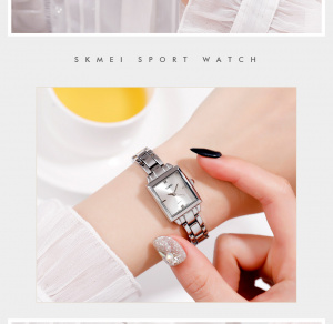 Skmei 1407 Серебро часы наручные