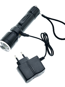 Патриот PT-FLR06 фонарь ручной (1L, 18650.,ZOOM)