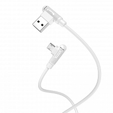HOCO X46 Белый кабель USB 2.4A (microUSB) 1м