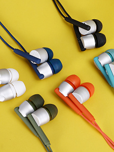 ELMCOEI EV-238 Белые наушники-гарнитура (3.5мм)