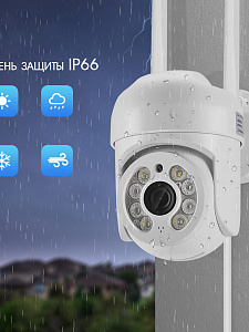 Орбита OT-VNI56 Видеокамера IP WI-FI (2560*1440, 4Mpix, 3,6мм, пластик)