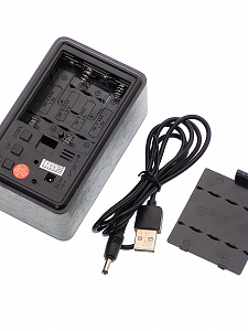 VST 863-1 Красные часы настольные (ЧЁРНЫЕ)(без блока)