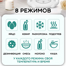 Стерилизатор для бутылочек и сосок, подогреватель бутылочек TITAVIN TI-BFH001