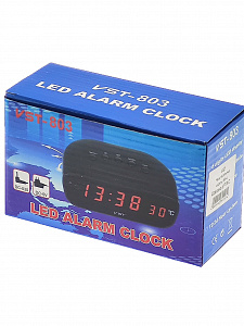 VST 803-4 Зеленые часы настольные (без блока)