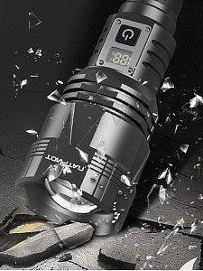 Патриот PT-FLR34 фонарь ручной (1L, 2*26650,ZOOM)