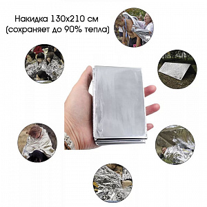 Набор для выживания туристический 14 в 1 Патриот PT-TRS04