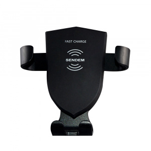 SENDEM W5 Держатель для смартфонов + беспроводное ЗУ 5W (в воздуховод)