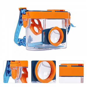 Банка для насекомых с лупой и пинцетом Орбита OT-INL80