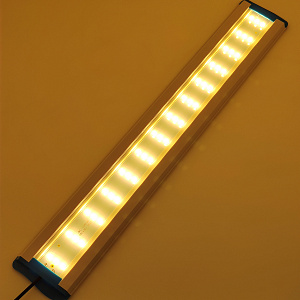 Светильник лампа для аквариума светодиодная ТЕПЛАЯ ЖЕЛТАЯ Огонек OG-LDP26