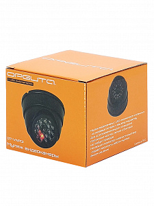 Муляж камеры видеонаблюдения в помещение со светодиодом Орбита OT-VNP13