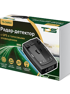 Антирадар автомобильный с голосовым оповещением с GPS TDS TS-CAR53