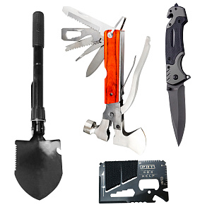 Рюкзак тактический с наполнением укомплектованный, походный, набор для выживания Патриот PT-TRS19