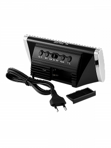 Часы электронные настольные от сети с будильником VST 730-1 Красные