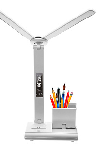 Лампа настольная для школьника с органайзером Огонёк OG-LDP40B