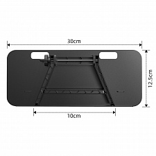 Навесная полка кронштейн подставка на телевизор, монитор для ресивера, приставки Орбита OT-HOD20